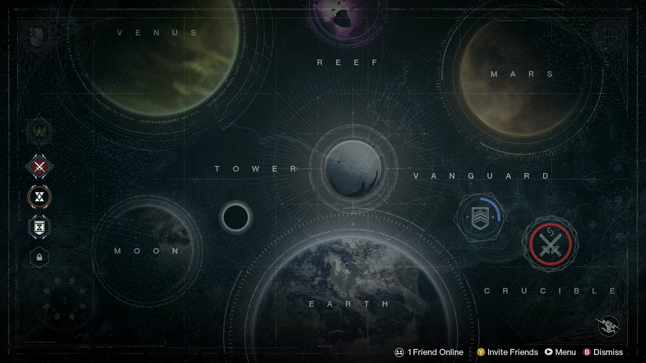 Destiny Maps (actual real maps of all planets & VoG)