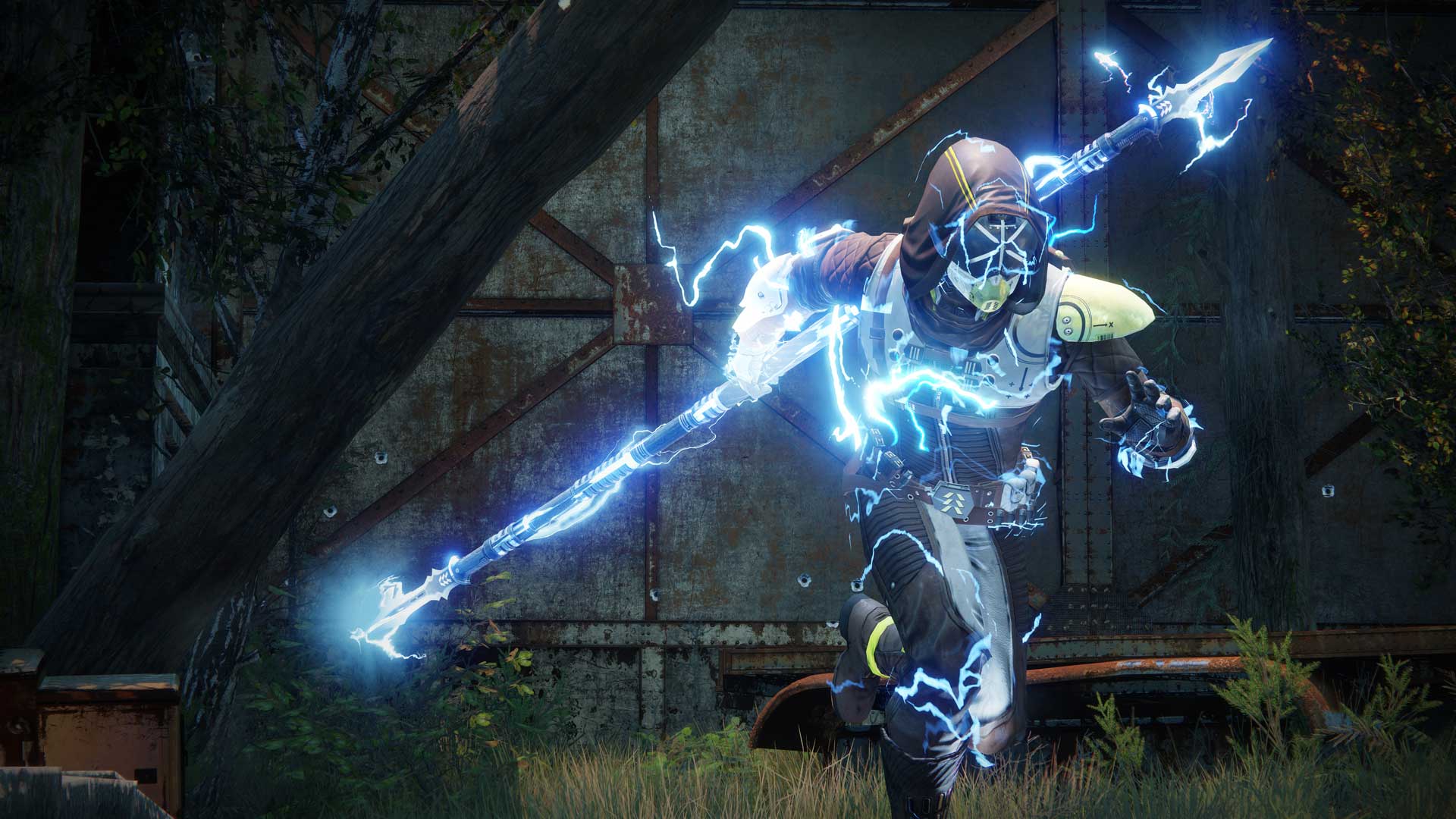 Destiny's Bladedancer running with his super activated.